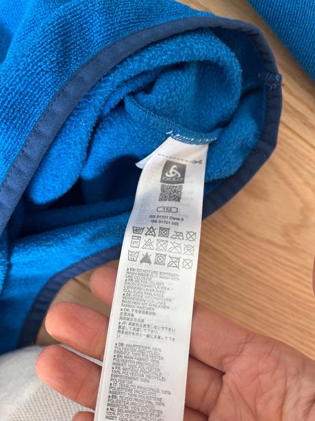 Odlo flausova mikina lyzovanie v . 152, 152