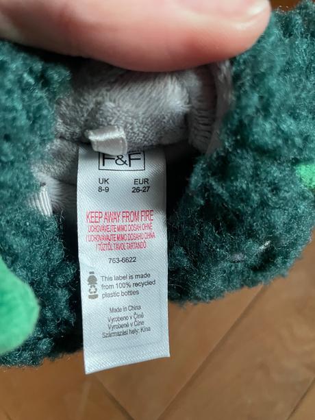 Papuče f&f veľ 26/27, f&f,26