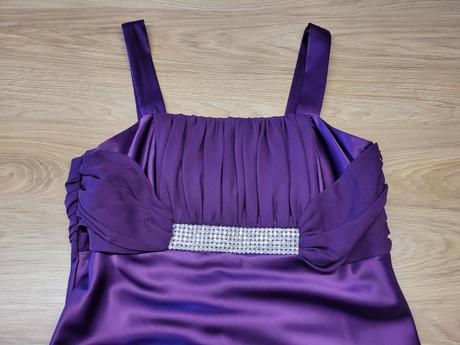 Spoločenské šaty č. 40 - fialové, 40