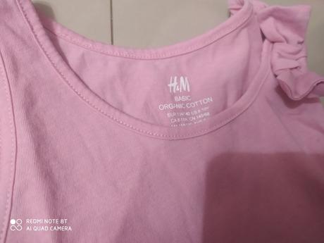 Letné tielka 2ks, h&m,134