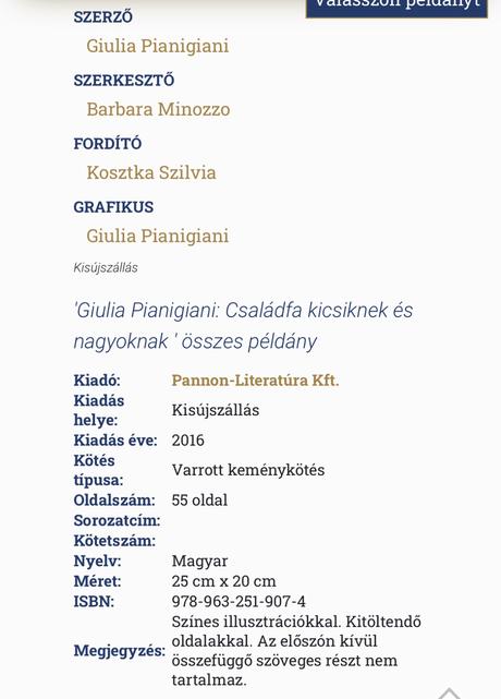 Családfa kicsiknek, 