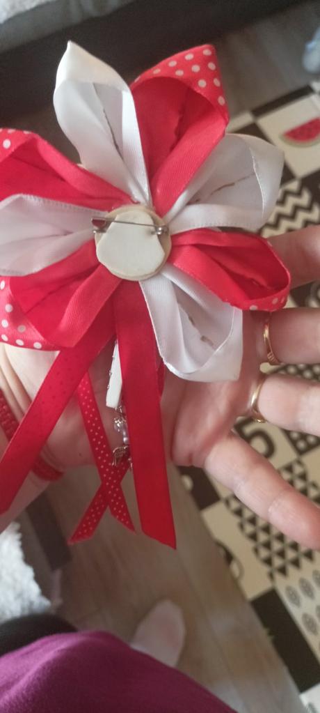 Mašlička na kočík s menom ninka, 