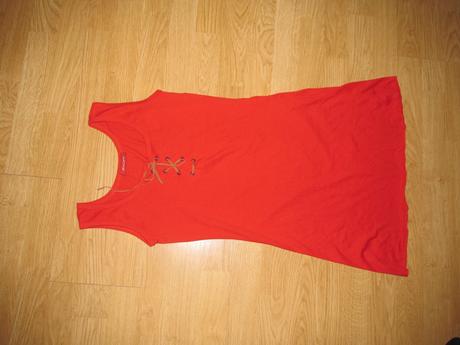 Červené šaty v. s, xs