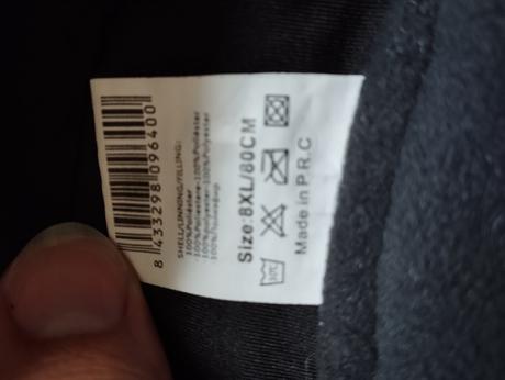 Teplý termo kabát, 