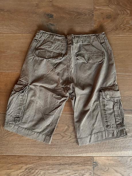 Kapsáče krátke kockované 9-10 r., zara,140