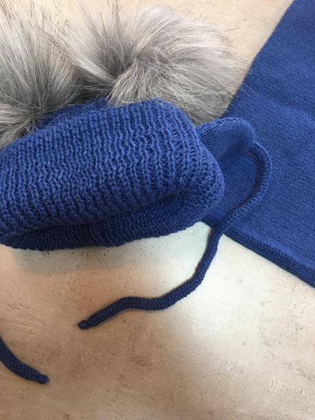 Ciapka so šálom na 1-1,5roka, 86