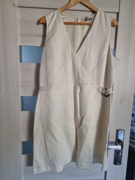 Kremove saty, h&m,46