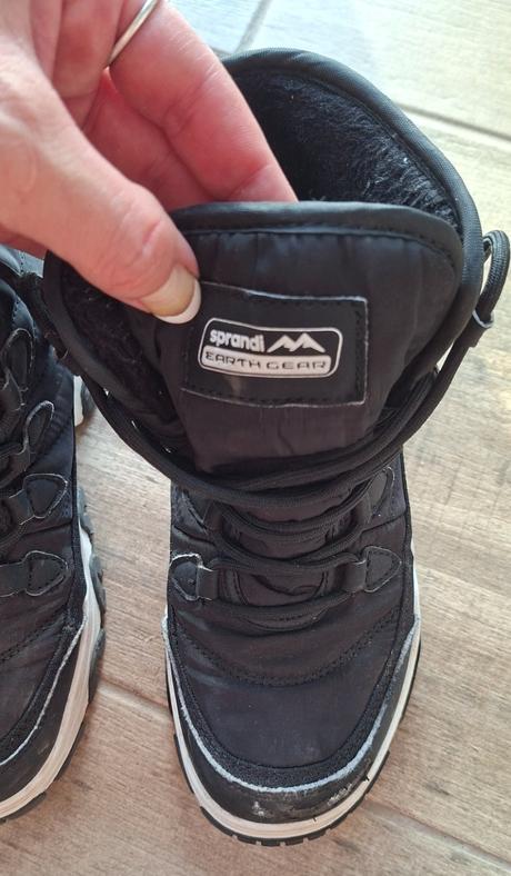 Detske čižmy, sprandi,36