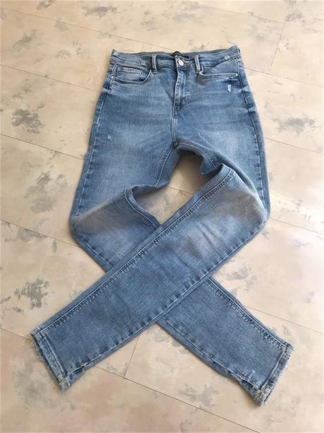 Trendové rifle s vysokým pásom, zara,38