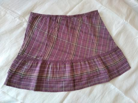 Fialová sukňa, kenvelo,36