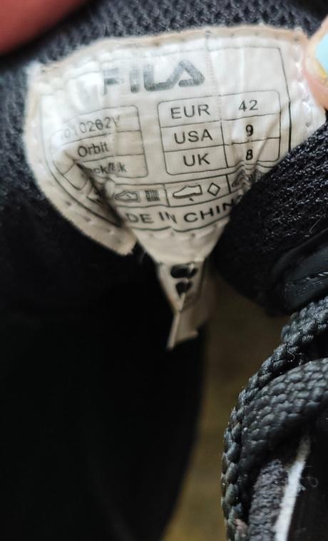 Značkové zánovné tenisky v.42,43, nike,fila, 42