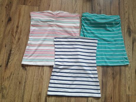 Topy bez ramienok h&m, h&m,s