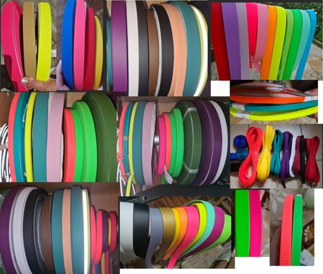 Biothane, hexa obojky s potlačou, 