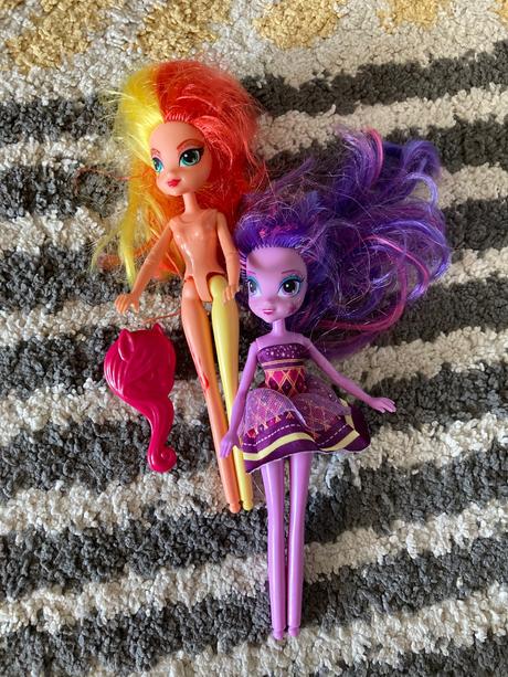 Monster high bábiky a hrebeň, 