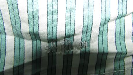 Trendy predĺžená košeľa zelený pásik zn.  s.oliver, s.oliver,40