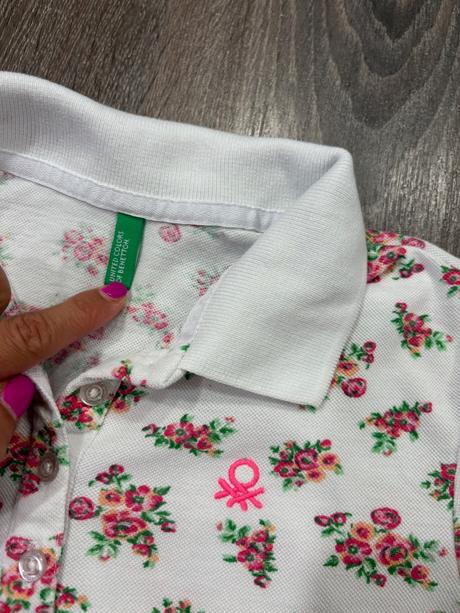 Benetton letna dievcenska polokosela na 10-11 roko, benetton,140