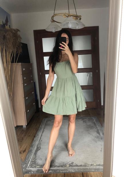 Zelene saty zn. shein, xs