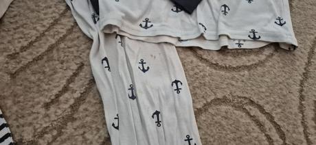 2x pyžamko, h&m,110