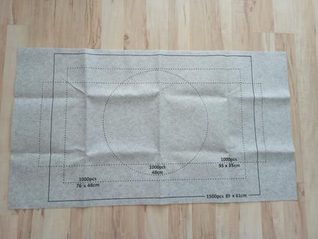 Podložka na skladanie puzzle, 