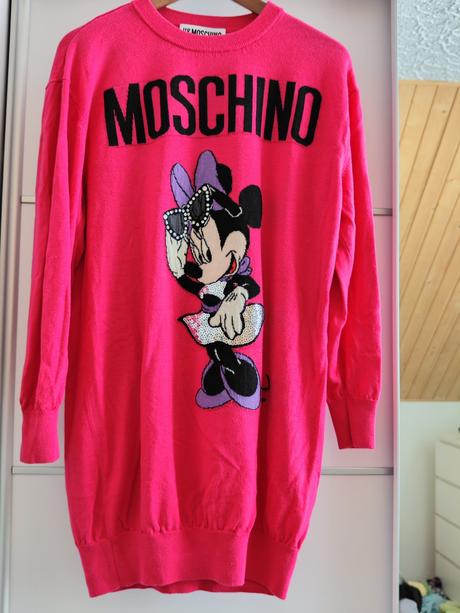 Moschino svetrikove kvalitne krásne šaty, moschino,m