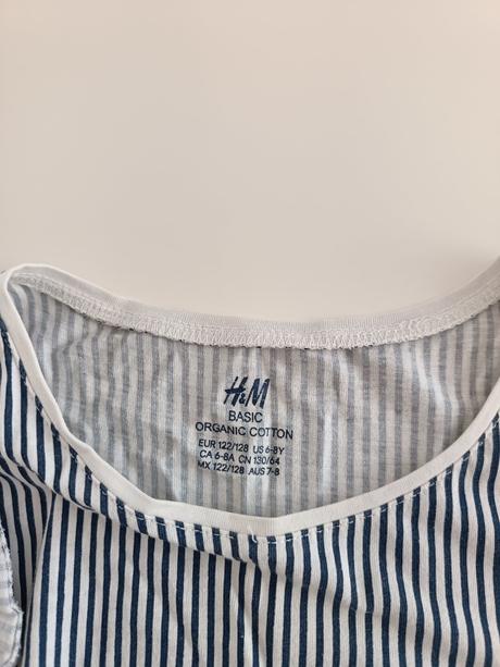 Šaty hm 122/128, h&m,122