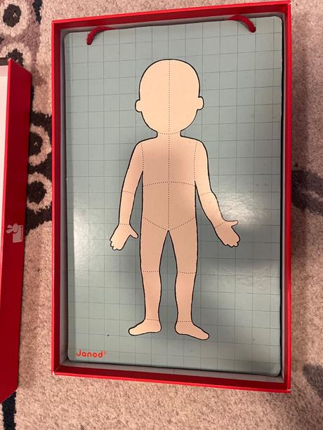 Magneticka stavebnica le corps humain(ludske telo), 