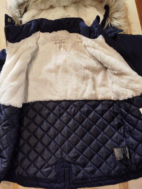 Zimná bunda, h&m,122