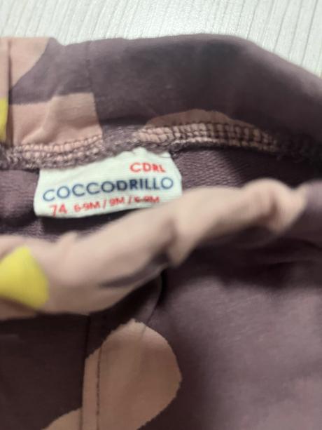 Štýlové fialové tepláčiky, coccodrillo,74