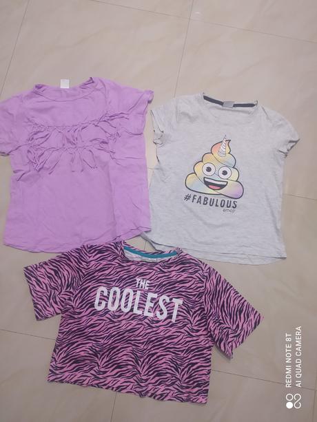 Tričká veľ.134/140, 122–134