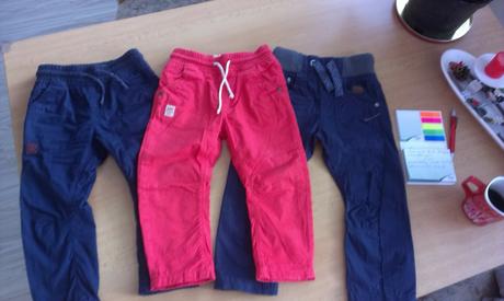 3ks nenosene nohavice, next,98