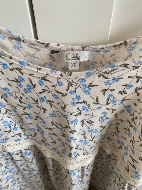 Kvetinové šaty, clockhouse,xs