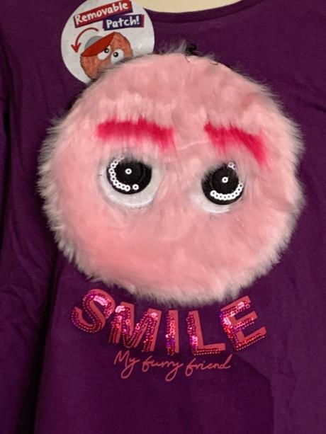 Desigual fialové tričko s visačkou, desigual,134