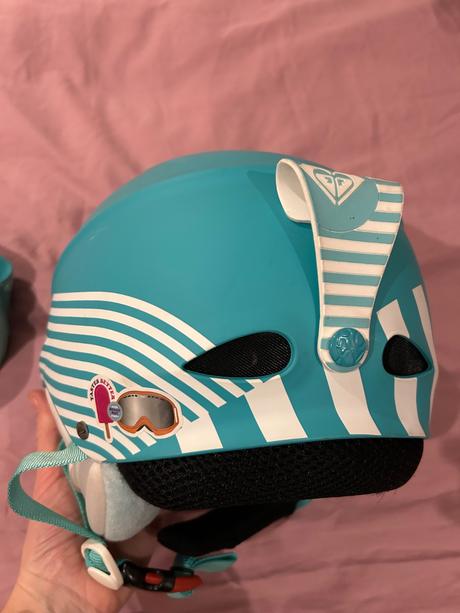 Lyziarska helma a lyziarske okuliare roxy, roxy,m