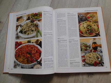 Veľká farebná kuchárka oddelená starva, recepty, 