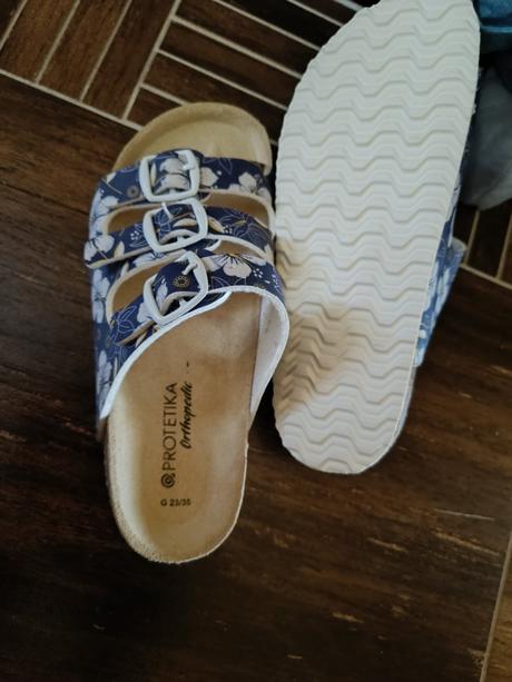 Protetika šľapky nové 35, protetika,35