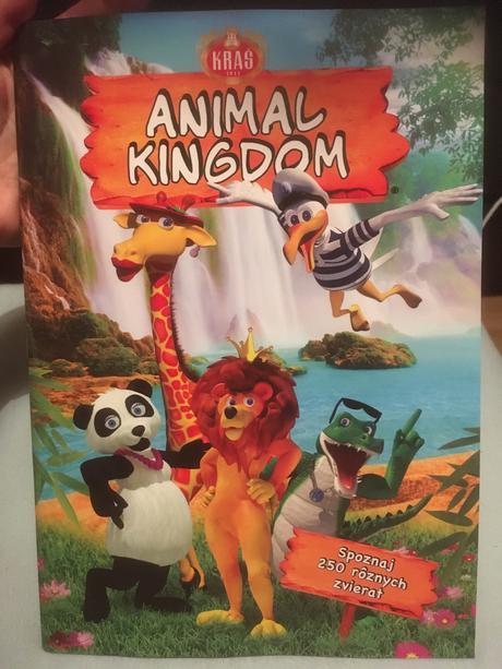 Samolepkový album animal kingdom new,