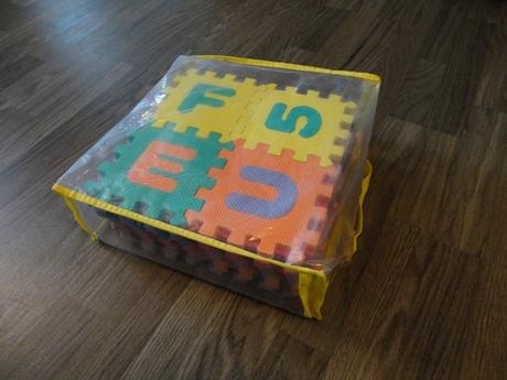 Penové puzzle - 30 ks- čísla + abc + doprava, 