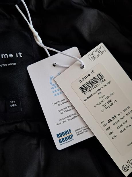 Zimná bunda name it v.146, name it,146