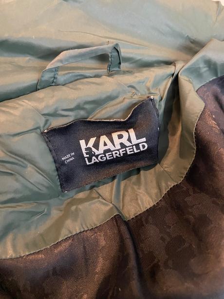 Dlhá zimná bunda karl lagerfeld, m