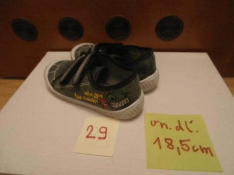 Tenisky č.29, so zapínaním na suchý zips , deichmann,29