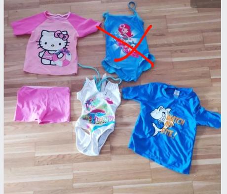 Dievčenské krásne plavky v 110/116 po mojej dcérke, calzedonia,116