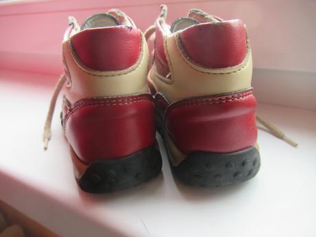 Kožené topánky z talianska 25, 24