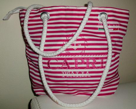 Trendy plážová taška pre malú slečnu,