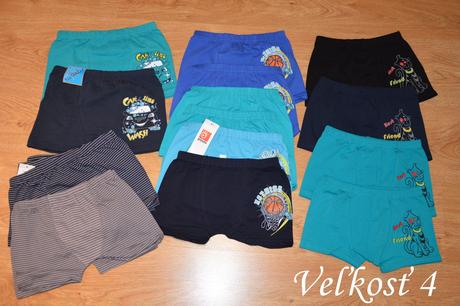 Detské boxerky, 86 - 170