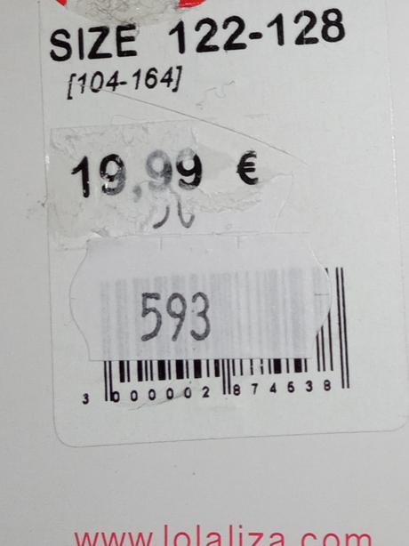 Dievčenská mikina so zvončekmi lola liza (122-128), 122 / 128