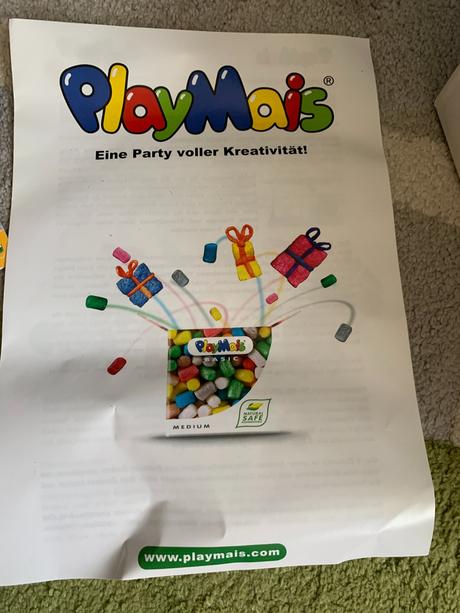 Playmais partybox - masky,