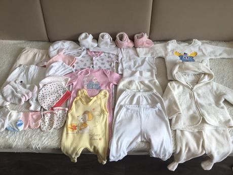 Komplet oblečenia pre babatko, 50–62