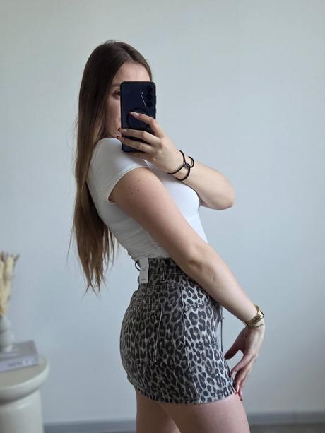 Leo mini sukňa s/m, pull&bear,36 / s