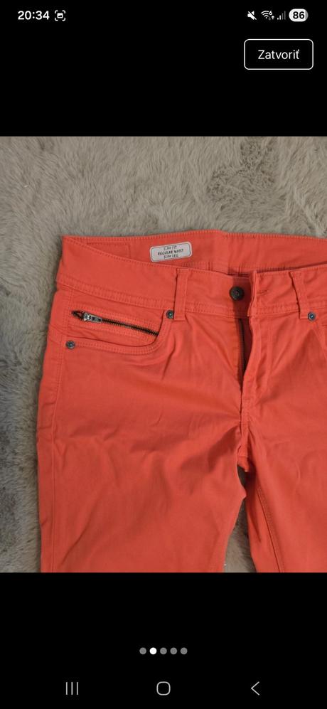 Pepe jeans nohavice, pepe jeans,m