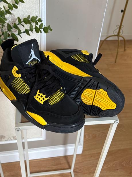 Jordan 4 retro thunde botasky, air jordan,40
